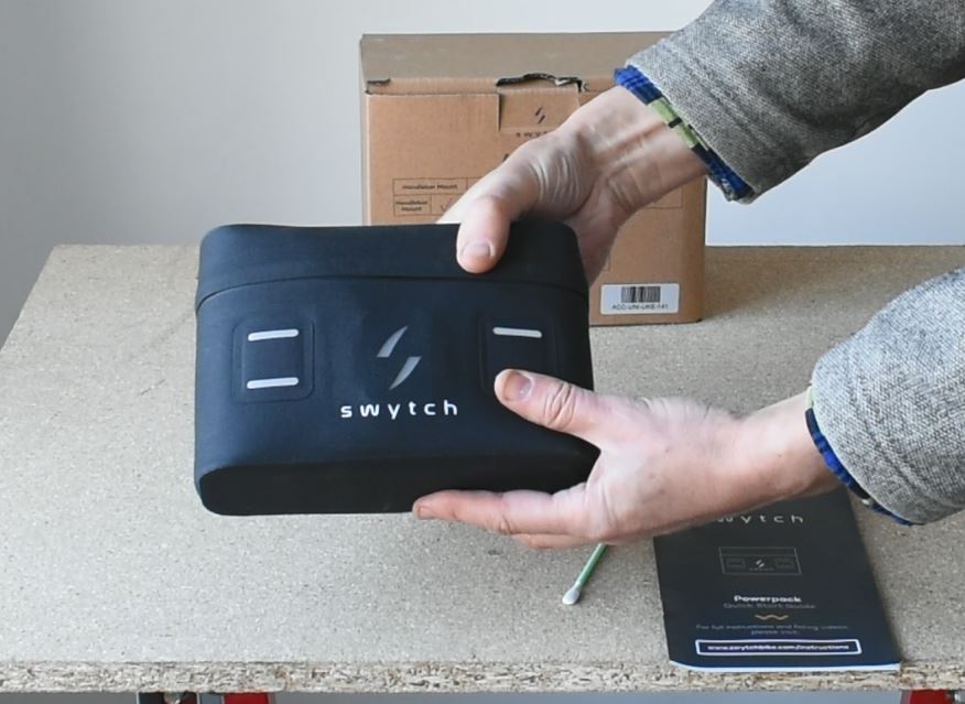 Swytch Battery pack unboxed