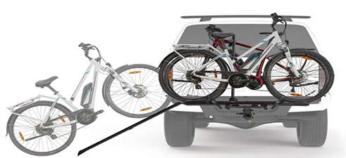 Yakima OnRamp e-bike hitch rack - E-Bike Holiday Gift Guide